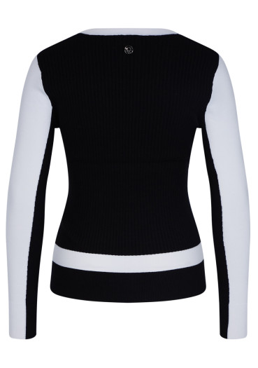 detail Women's sweater Sportalm Optical White 161451998001