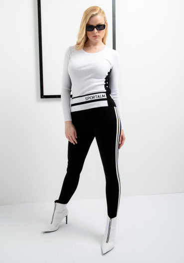 detail Women's sweater Sportalm Optical White 161451998001