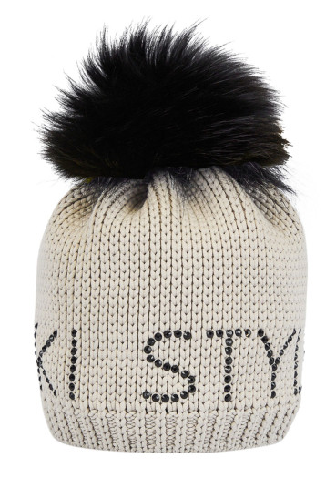 detail Women's hat Sportalm Ski Taupe Pink 162981283114