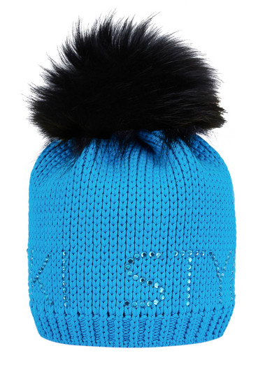 detail Women's cap Sportalm Ski Blue Juwel 162981283124