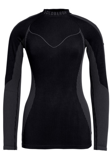 detail Goldbergh Fast Baselayer Long Sleeve black