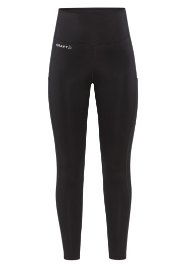 detail Dámské kalhoty Craft 1913749-999000 ADV Essence High Waist Warm Tights W