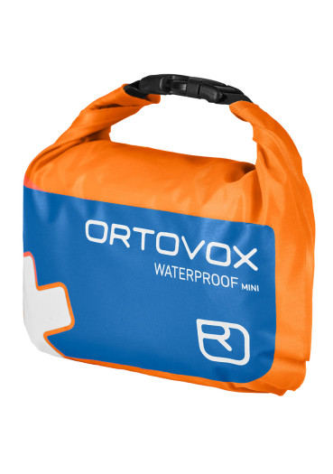 detail Ortovox First Aid Roll Doc Mini First Aid Kit Shocking Orange