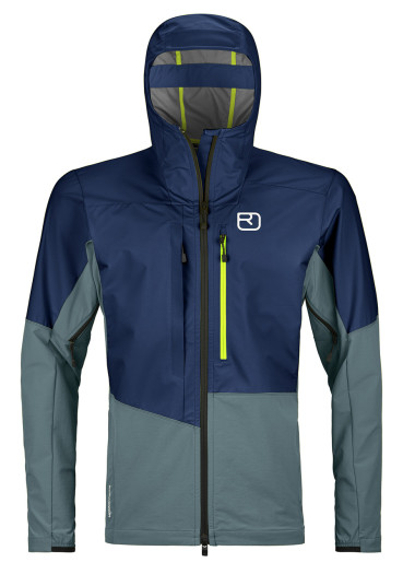 detail Pánská bunda Ortovox Mesola Jacket M Deep Ocean