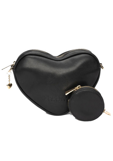 detail Women's handbag Sportalm Heart Bag 11721018 Black