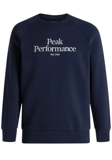 detail Peak Performance M Original Crew Blue Shadow