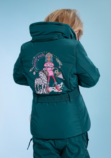 detail Poivre Blanc W23-1003-BBGL/A Ski Jacket Ever Green