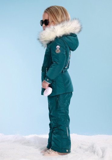 detail Poivre Blanc W23-1003-BBGL/A Ski Jacket Ever Green