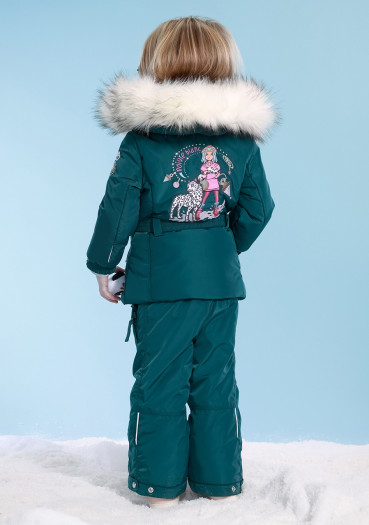 detail Poivre Blanc W23-1003-BBGL/A Ski Jacket Ever Green