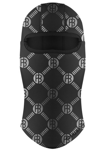 detail Poivre Blanc W23-1988-WO/M Balaclava Monogram Black