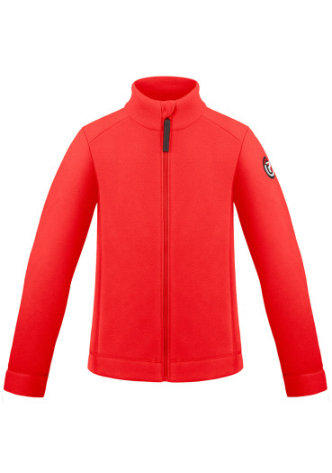 detail Poivre Blanc W23-1510-JRBY/A Micro Fleece J Scarlet Red 9