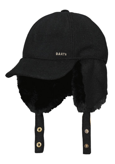 detail Barts Corabells Cap Black