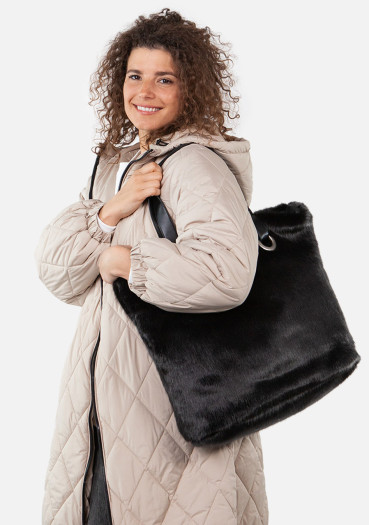 detail Women's handbag Barts Salwena Shopper Black