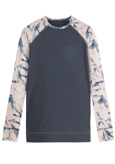 detail Women's T-shirt Picture Milita Print L/S Freeze