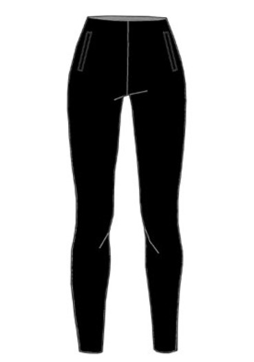 detail Dámské legíny Newland N4 5763/15 Lady Leggings