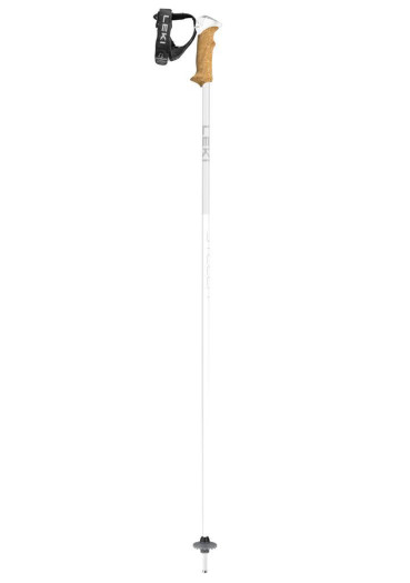 detail Leki Stella S, white-silver-whitegold