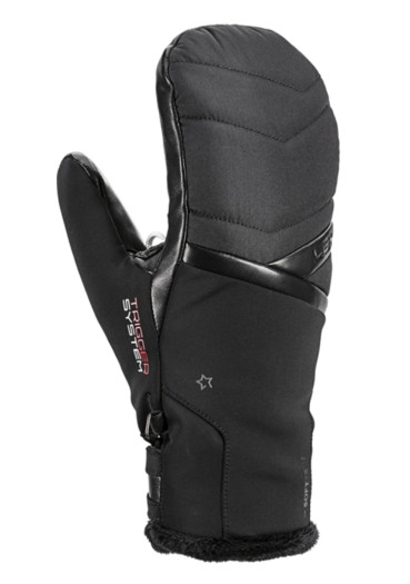 detail Leki Snowfox 3D Women Mitt, black