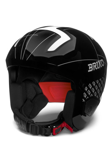 detail Briko Vulcano 2.0 Italia-Shiny Black-White-Helma