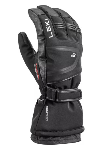 detail Men's gloves Leki Detect XT 3D Black