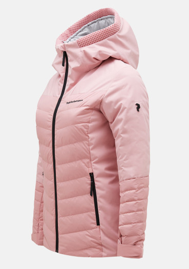 detail Peak Performance W Blackfire Jkt Warm Blush