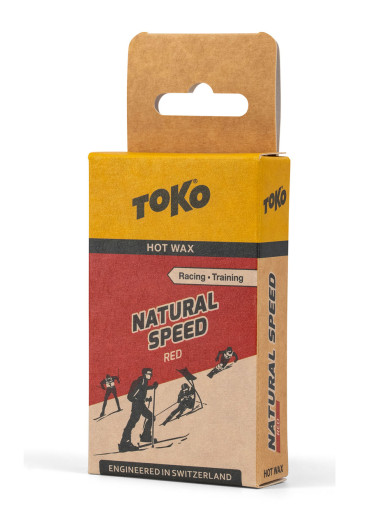 detail Toko Natural Speed,červený,2°C/-16°C,40g skluzný vosk