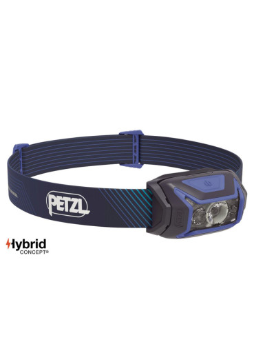 detail Headlamp Petzl Actik Core 2023 blue
