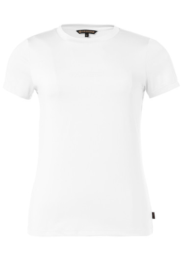 detail Goldbergh Avery Short Sleeve Top White