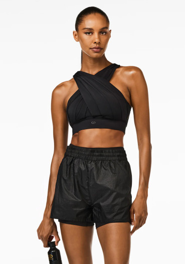 detail Goldbergh Drape Bra Black