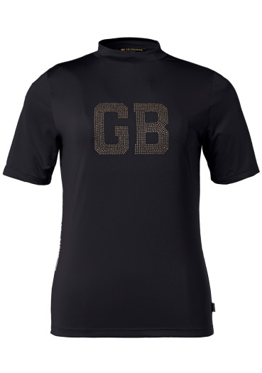 detail Goldbergh Felicity Short Sleeve Top Black