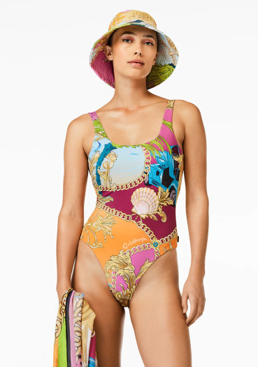 detail Goldbergh Horizon Bucket Hat Miami Magic
