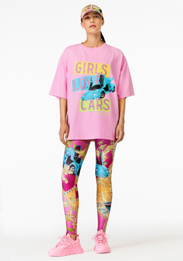 detail Goldbergh Mimo Short Sleeve Top Miami Pink