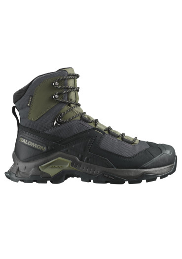 detail Men’s Salomon QUEST ELEMENT GTX – Black / Deep Lichen
