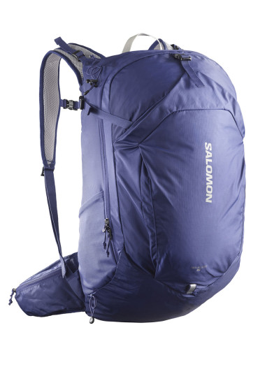 detail Salomon Trailblazer 30 Backpack Mazarine Blue/Ghost Gray