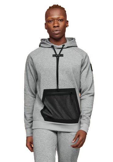 detail Men's On Running Hoodie, M Grey