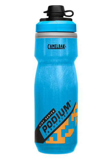 detail Cycling Bottle CamelBak Podium Dirt Series Chill 0.62l Blue/Orange