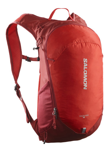 detail Salomon Trailblazer 10 Red Dahlia/High Risk Red Backpack