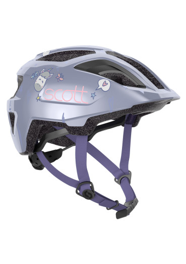 detail Scott Helmet Kid Spunto (CE) happy purple