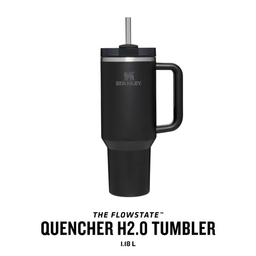 detail Stanley Quencher H2.O FlowState Tumbler 1180 ml Black Tonal