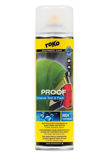 detail Impregnation, Toko Tent & Pack Proof 500ml, Care Line