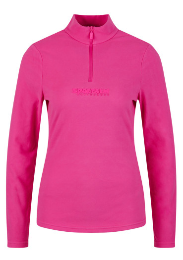 detail Women's turtleneck Sportalm 1823015721 Neon Pink