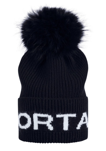 detail Women's hat Sportalm 1829818716 Black/Snow White