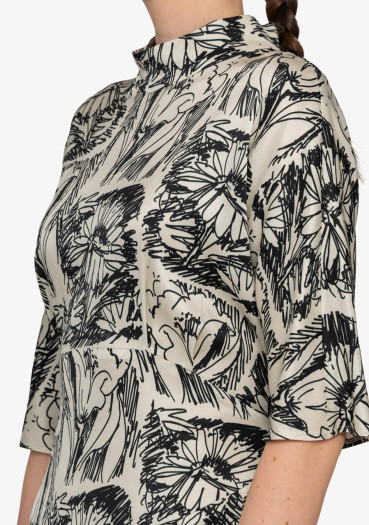 detail Women's dress Sportalm 1855501041 Eucalyptus Mist