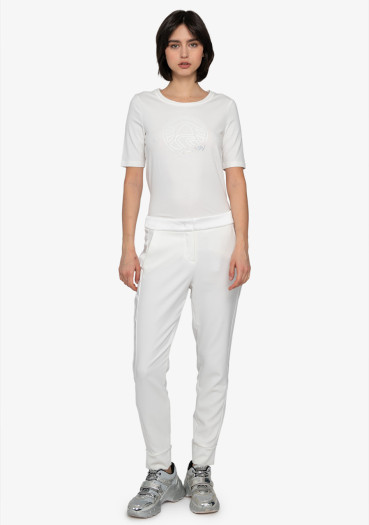 detail Women's trousers Sportalm 1816537022 Eucalyptus Mist