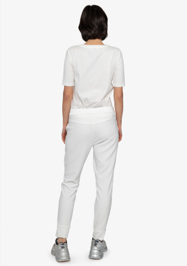 detail Women's trousers Sportalm 1816537022 Eucalyptus Mist