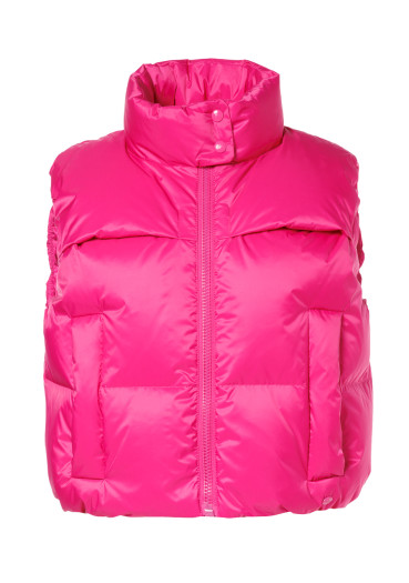 detail Women's vest Goldbergh Câlin Ski Bodywarmer Passion Pink
