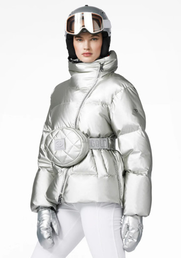 detail Women's jacket Goldbergh Espace Jacket Silver