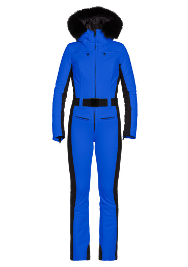 detail Goldbergh Parry Faux Border Ski Suit Dazzling Blue