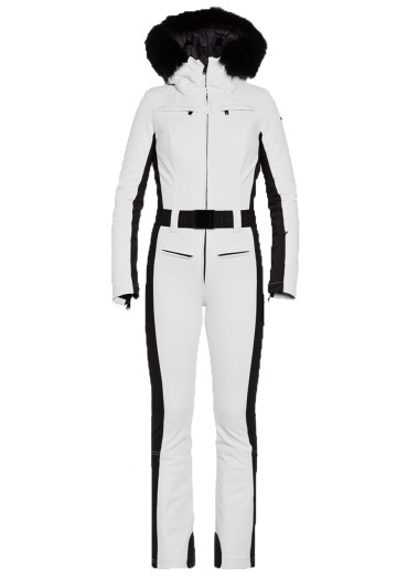 detail Goldbergh Parry Faux Border Ski Suit White