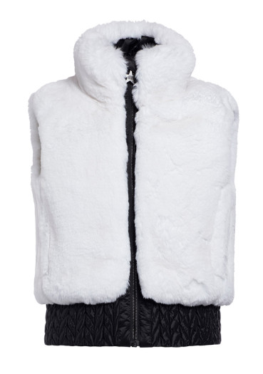 detail Goldbergh Lina Ski Bodywarmer Cream