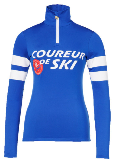 detail Goldbergh Rider Ski Pully Dazzling Blue